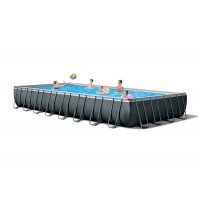 حمام سباحة بإطار مستطيل طراز Ultra XTR من انتكس 975 سم × 488 سم × 132 سم