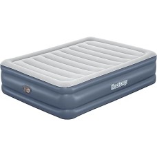 مرتبة الهواء Bestway TriTech Double XL بارتفاع كبير مع مضخة كهربائية مدمجة (الموديل 6713I) 