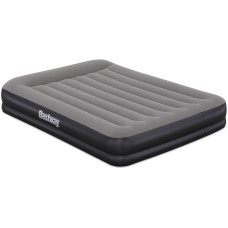Bestway Tritech Double Air Mattress with Built-in USB Pump – 152x203x36cm